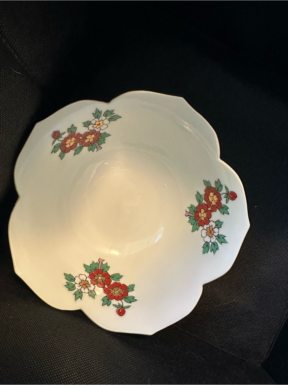 Antique 7" Japanese Arita Imari Porcelain Bowl Fuki Choshun - Picture 4 of 13